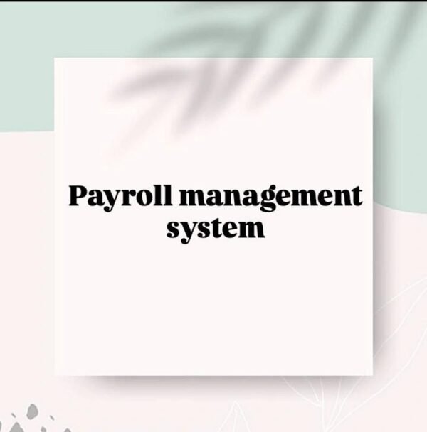 Payroll Management System