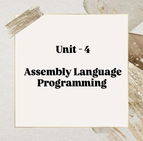 Easy Notes Of Microprocessor unit-4 @Computer Diploma
