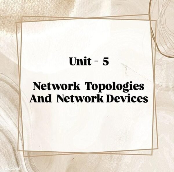 Easy Notes Of  Data Communication and Computer Network unit-5 @Computer Diploma